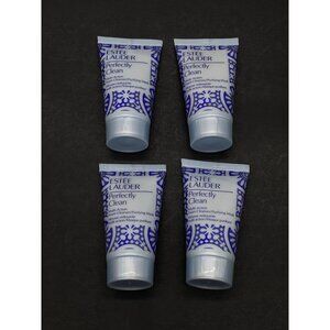4 Estee Lauder Perfectly Clean Multi-action Foam Cleanser/ Purifying Mask, 1oz